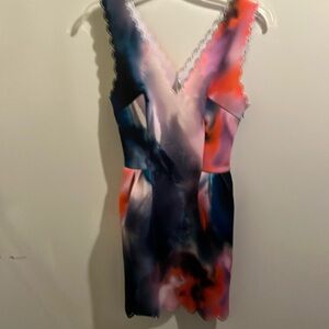 Bebe Multicolor Mini Dress